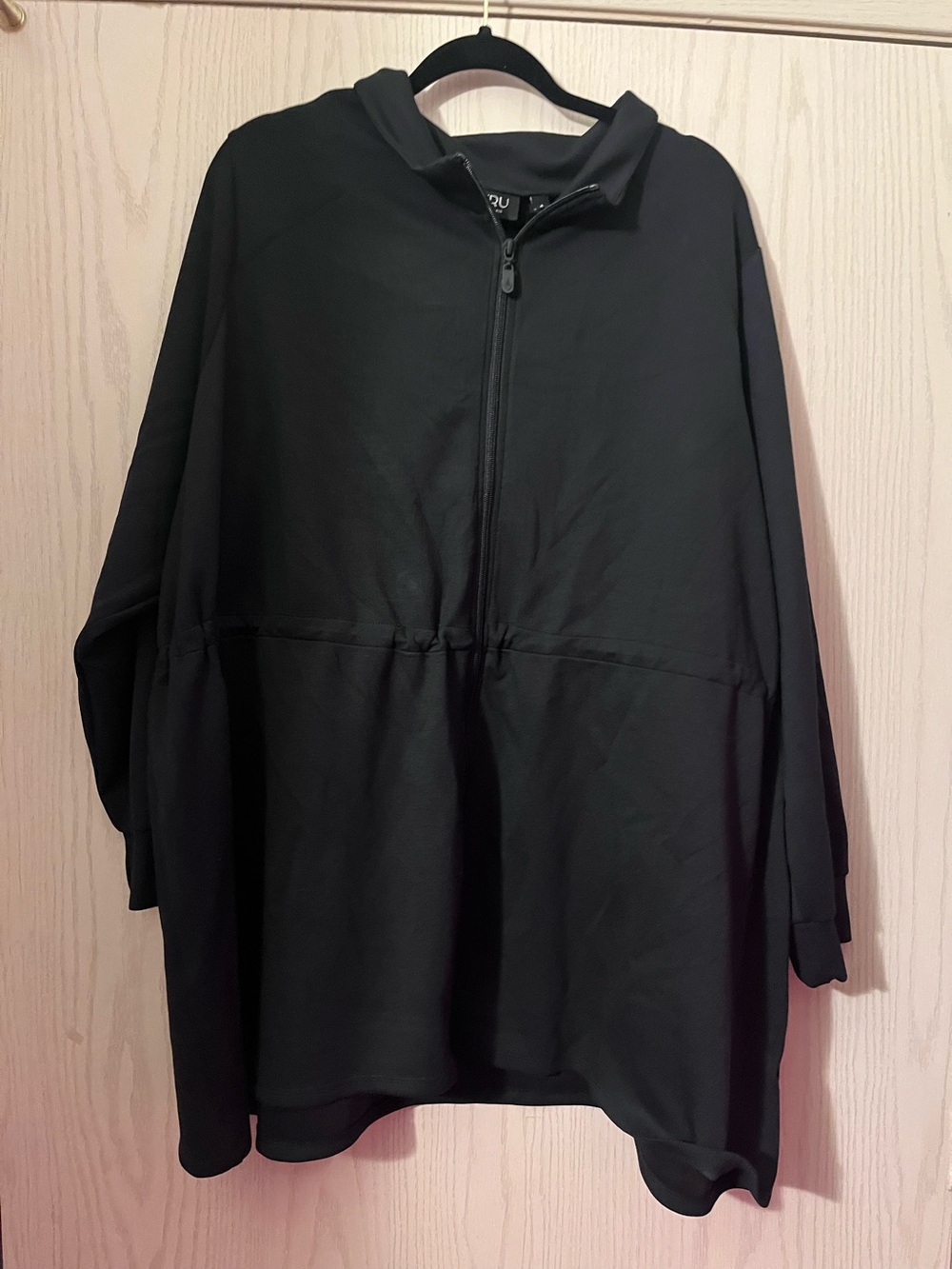 torrid Black Zip-Front Hoodie Jacket